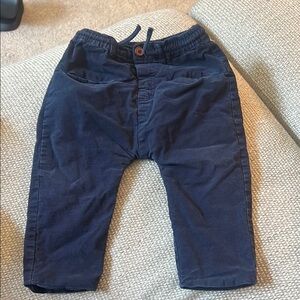 Zara baby boy blue pants 9-12 months